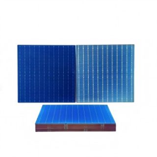 210×210mm 12BB 23.1% 10.18w High Efficiency Monocrystalline Silicon Solar Cells Ready to Ship